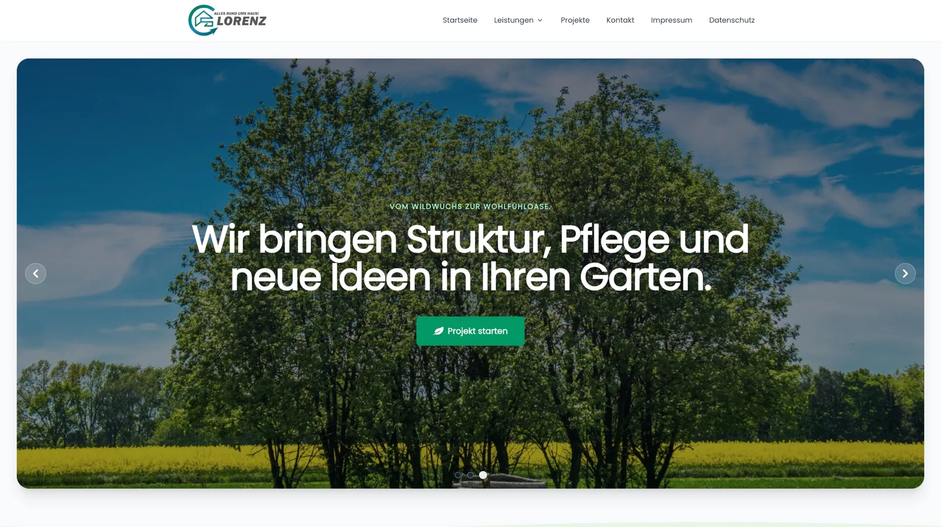 ALLES RUND UMS HAUS! LORENZ — Grünpflege & Hausmeisterservice